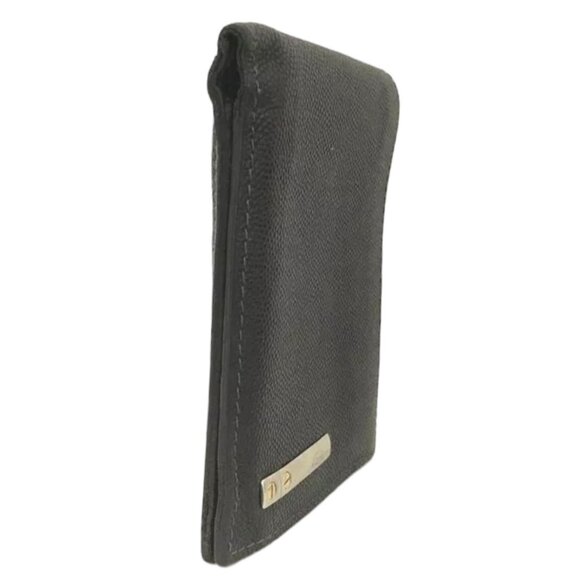 CARTIER: Black Leather & Logo  Wallet #010 - Picture 3 of 7